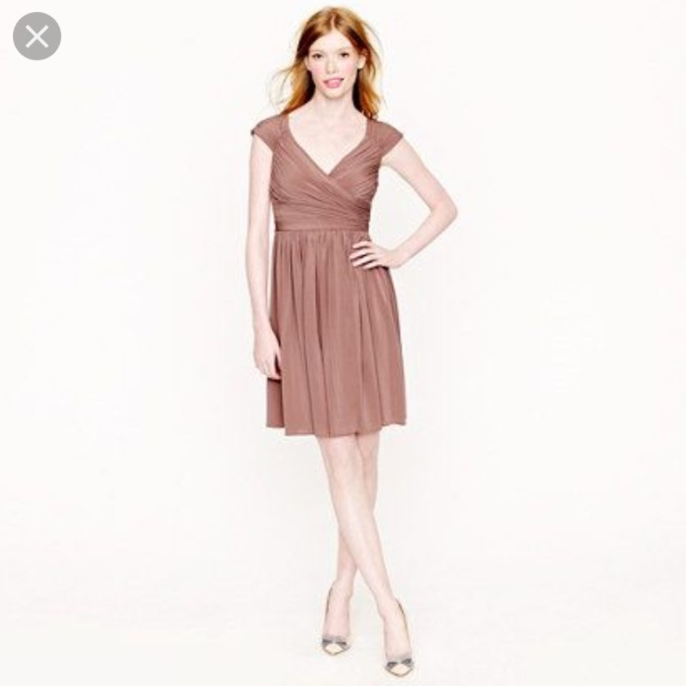 J. Crew | Mirabelle dress in liquid jersey